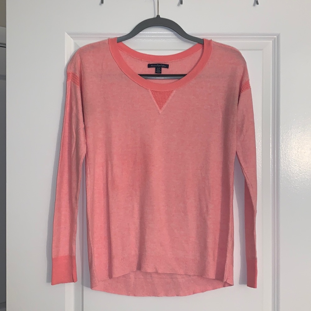 American Eagle XS pink sweater